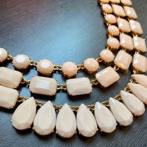 Kate Spade Multi-Strand Blush Statement Necklace